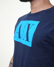 Armani Exchange Blue Basic T-Shirt (S)