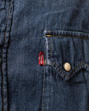 Levis Blue Slim Fit Denim Shirt (L)