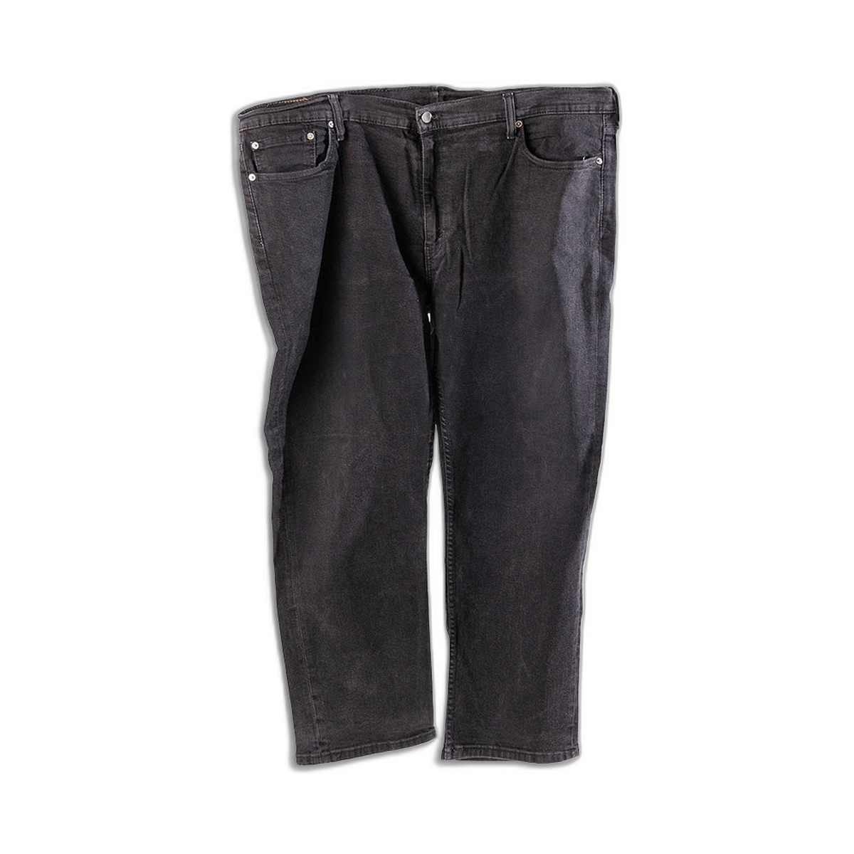 Levis 514TM Relaxed Straight Fit Mens Jeans - Black (48)