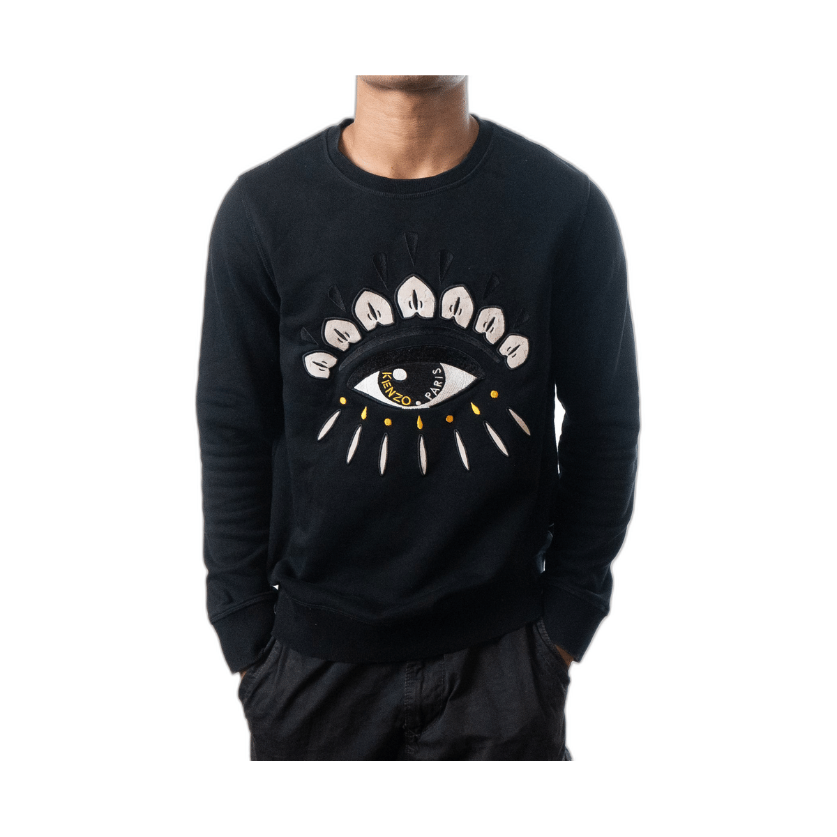 Kenzo All Over New Arrivals Eye Sweatshirt (XL)