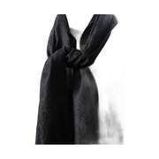 Balmain Grey and Black Scarf (One Size)