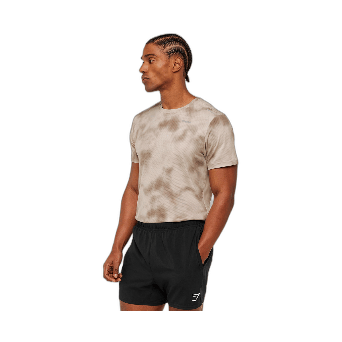 Gymshark Built For More T-Shirt - Pebble Grey