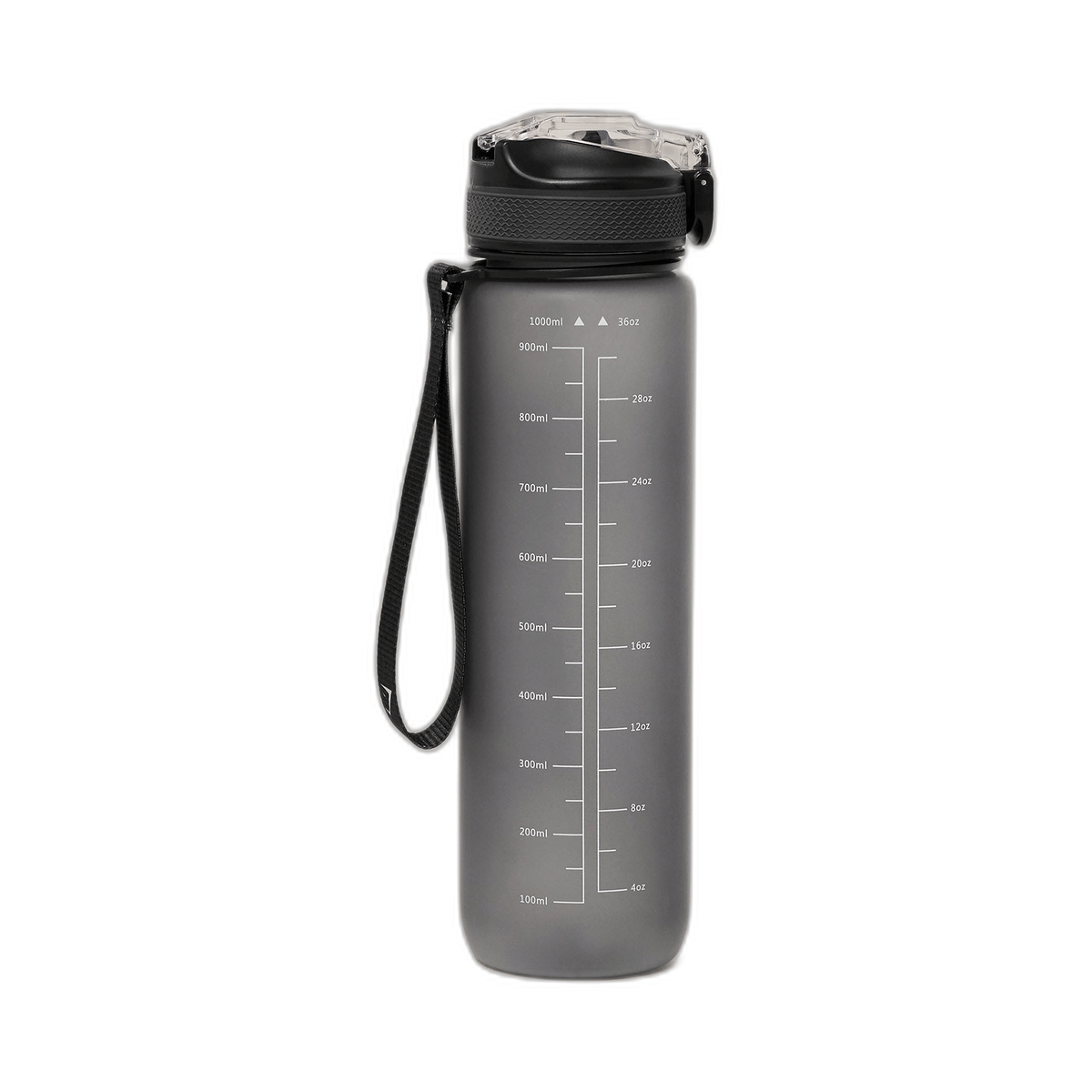 Gymshark Sports Bottle With Straw - GS Black