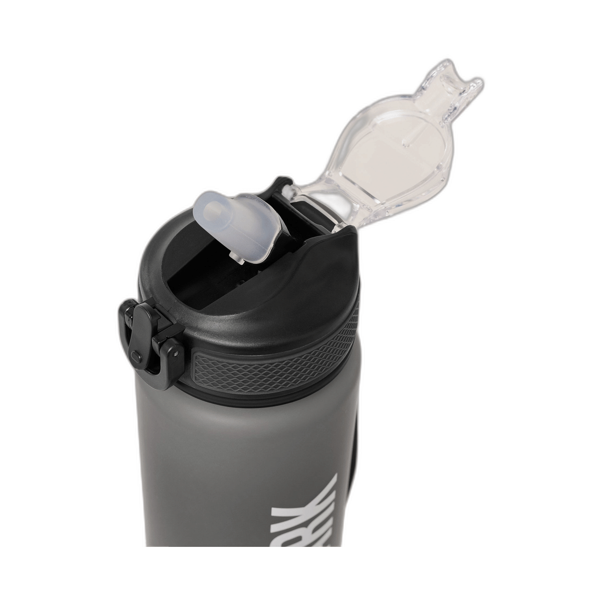 Gymshark Sports Bottle With Straw - GS Black