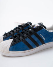 Adidas Superstar Blue & Core Black Sneakers - DS (UK 11)