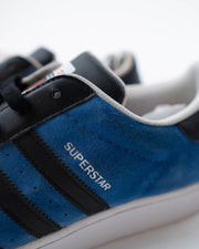 Adidas Superstar Blue & Core Black Sneakers - DS (UK 11)