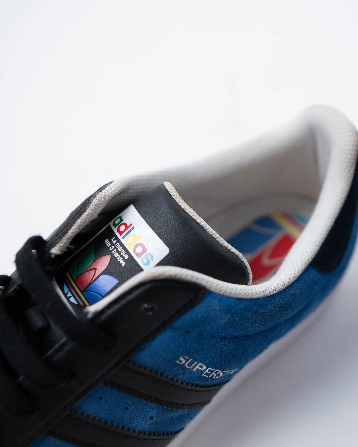 Adidas Superstar Blue & Core Black Sneakers - DS (UK 11)