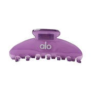 Alo 90's Claw Clip - Plum Kiss Clear