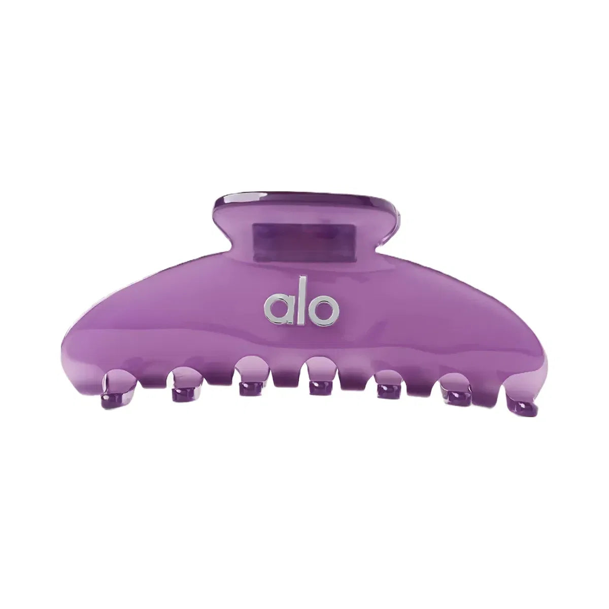 Alo 90's Claw Clip - Plum Kiss Clear