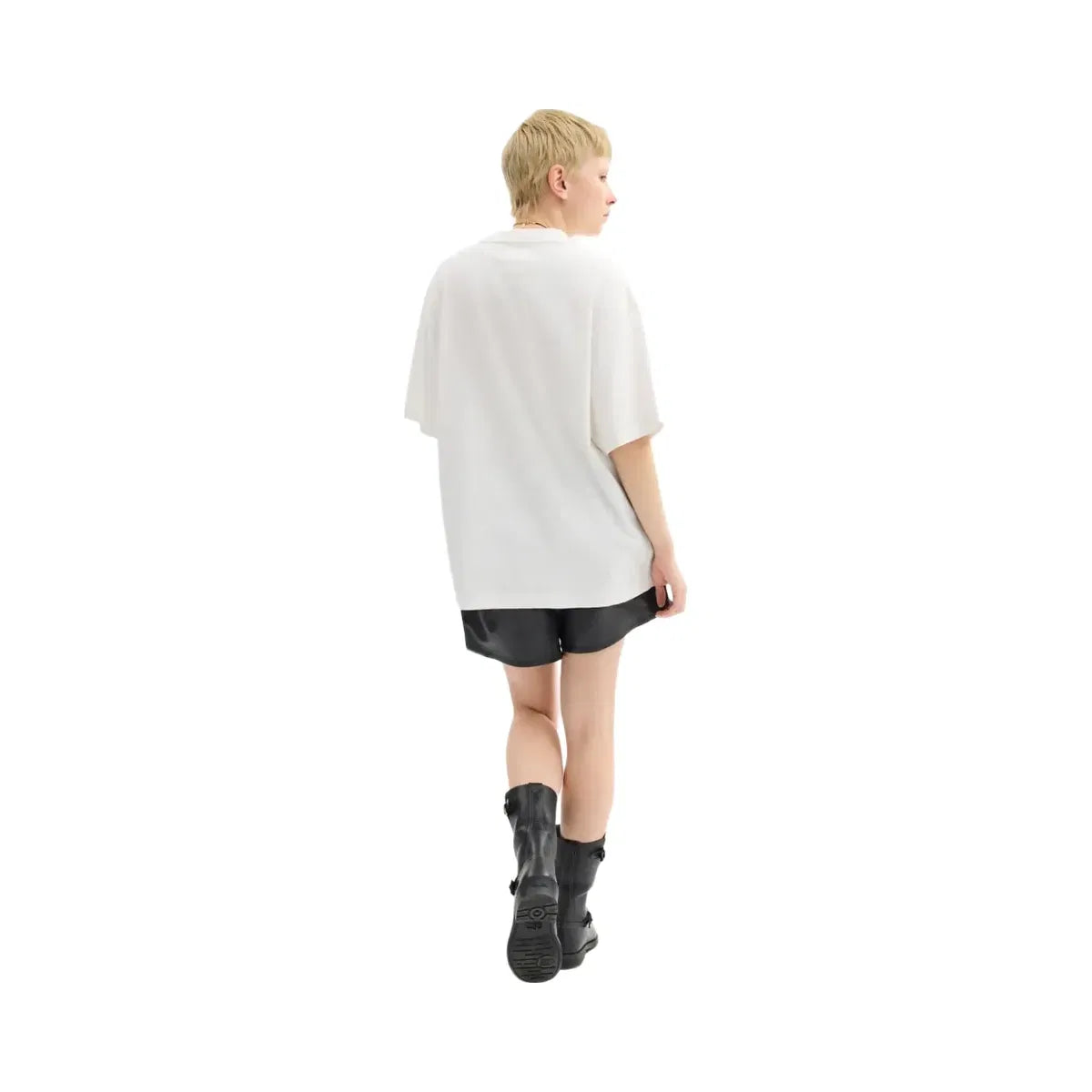 Coach Cursive Coach Embroidered T-Shirt In Organic Cotton White