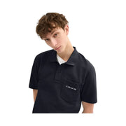Coach Pocket Polo In Organic Cotton Navy