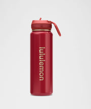 Lululemon Lunar New Year Back to Life Sport Bottle 24oz *Straw Lid