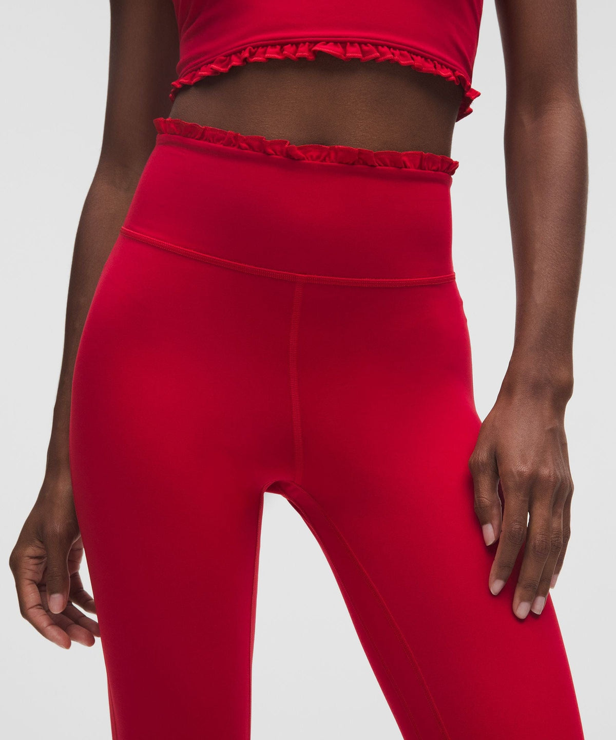 Lululemon Nulu Ruffle-Trim Flared Pant