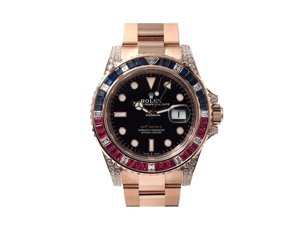 Rolex | GMT-Master II | 126755SARU | Rose gold | Rose gold | Black | Automatic