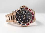 Rolex | GMT-Master II | 126755SARU | Rose gold | Rose gold | Black | Automatic