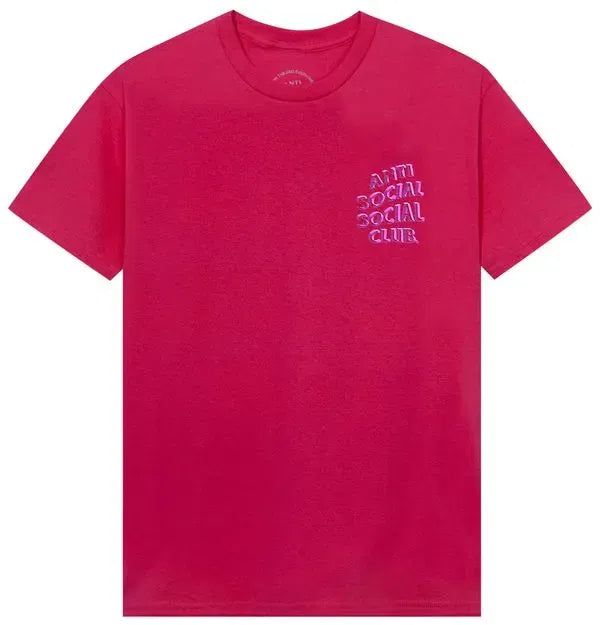 Anti Social Social Club Deeper Than Usual T-Shirt Sangria