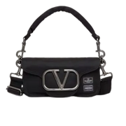 Valentino Garavani And Porter Locò (S) Black
