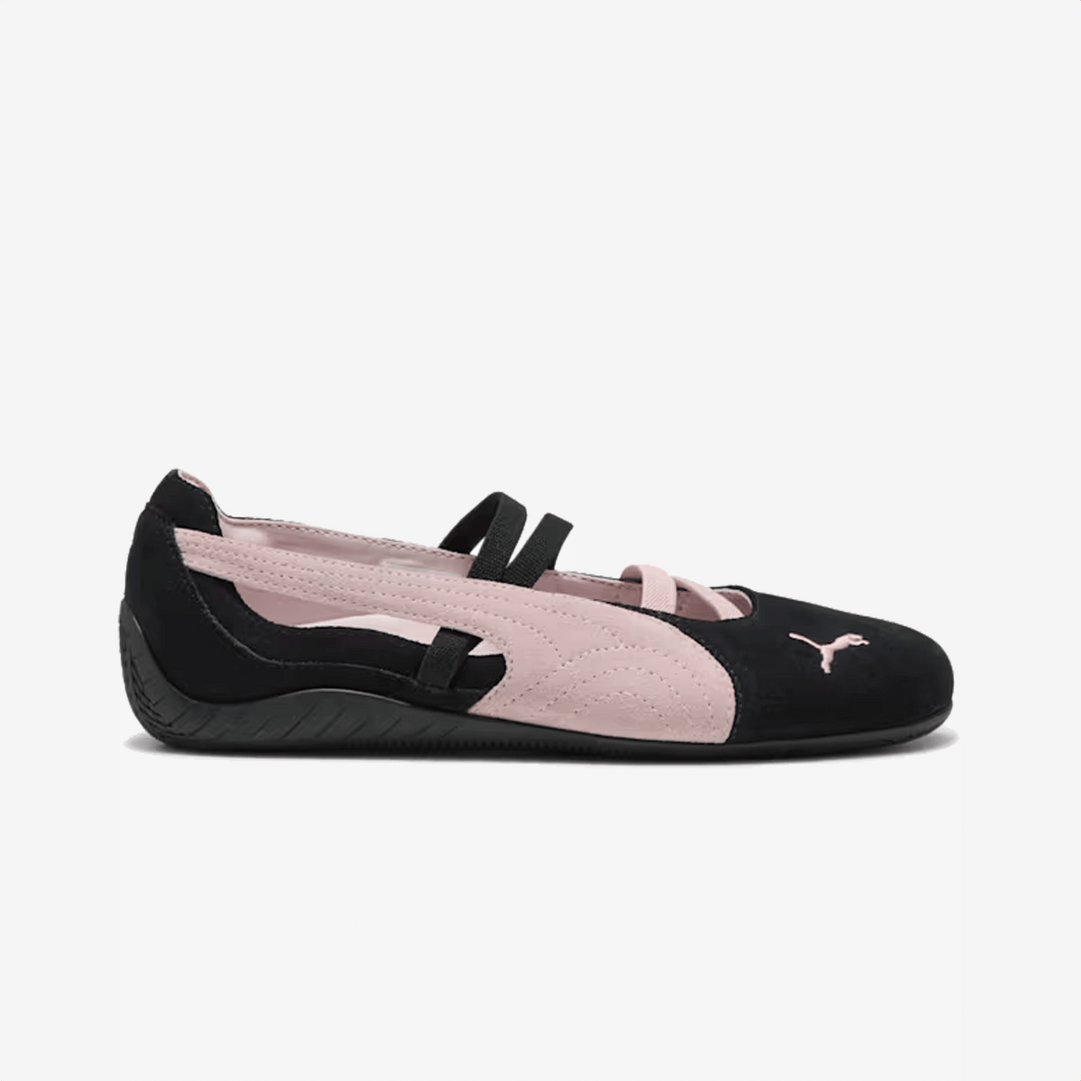 PUMA SPEEDCAT SUEDE BALLET { PUMA BLACK-MAUVE MIST