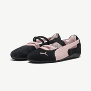 PUMA SPEEDCAT SUEDE BALLET { PUMA BLACK-MAUVE MIST