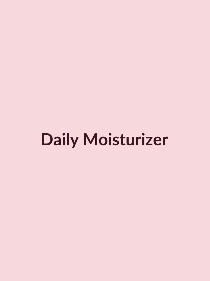Daily Moisturizer