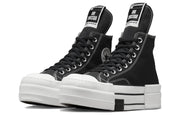 Converse Drkshdw Chuck Taylor All Star Dbl Drkstar Hi Rick Owens Drkstar Black