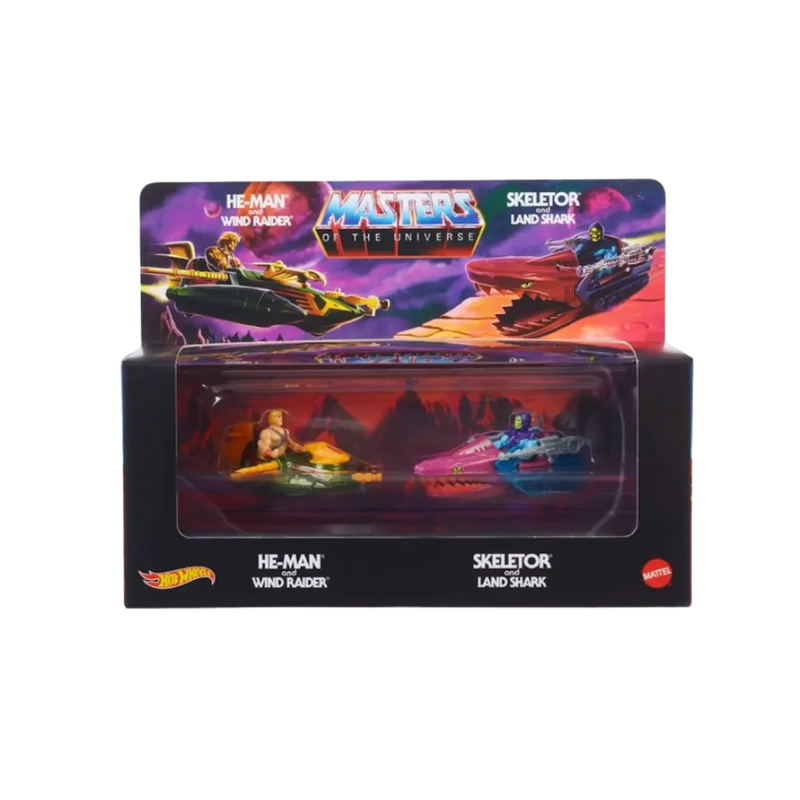 Hot Wheels Masters Of The Universe Wind Raider V.S. Land Shark SDCC Exclusive