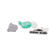 Hot Wheels x Daniel Arsham Patches & Sticker Set