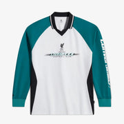 Converse x LIVERPOOL FC LONG-SLEEVE T-SHIRT { GREEN/WHITE