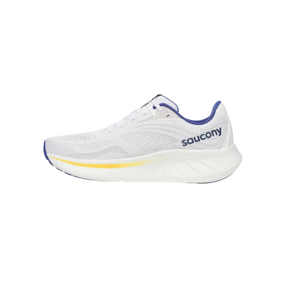 Saucony Ride 18 White Azurite
