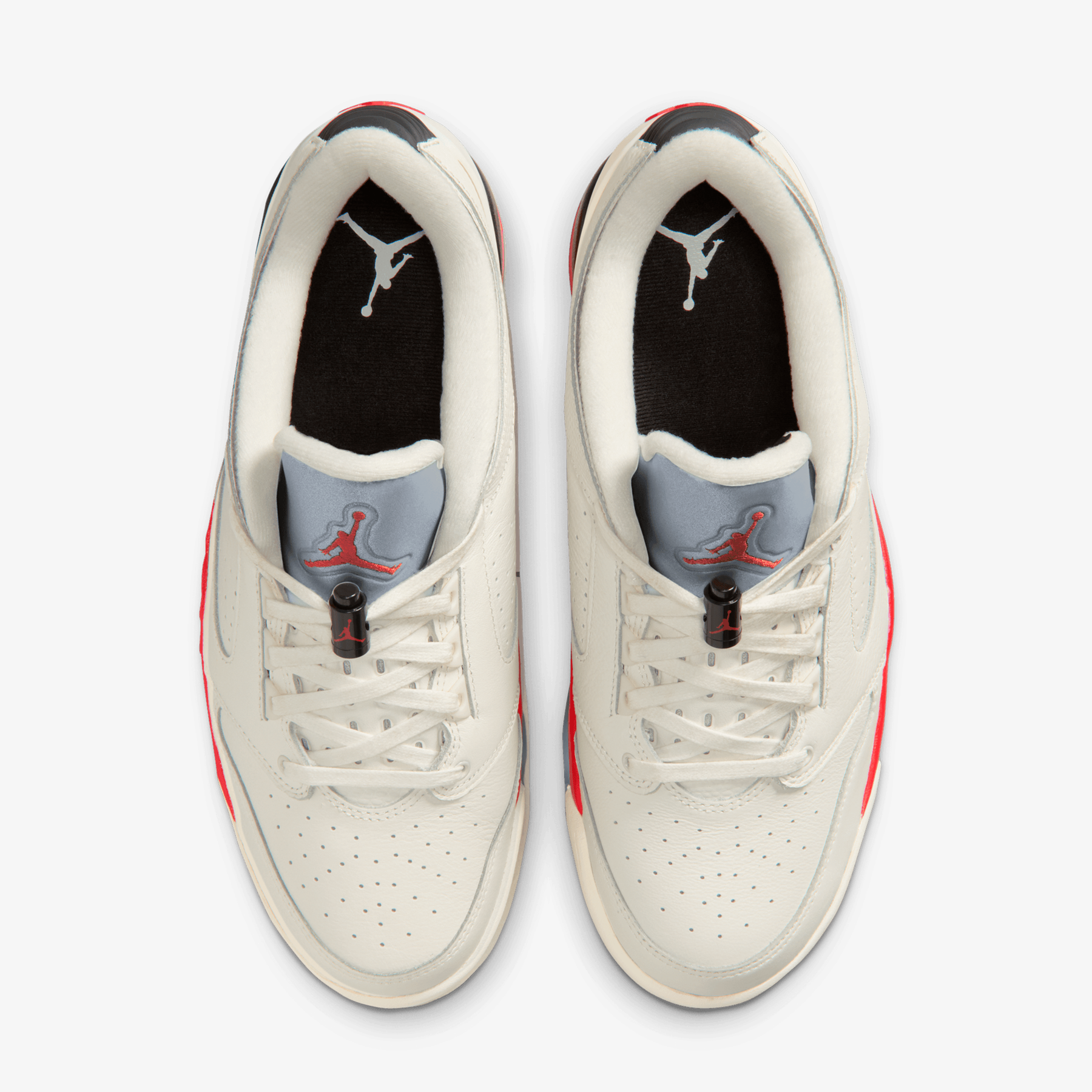 JORDAN SIXTY PLUS LOW { SAIL/FIRE RED-BLACK-REFLECT SILVER