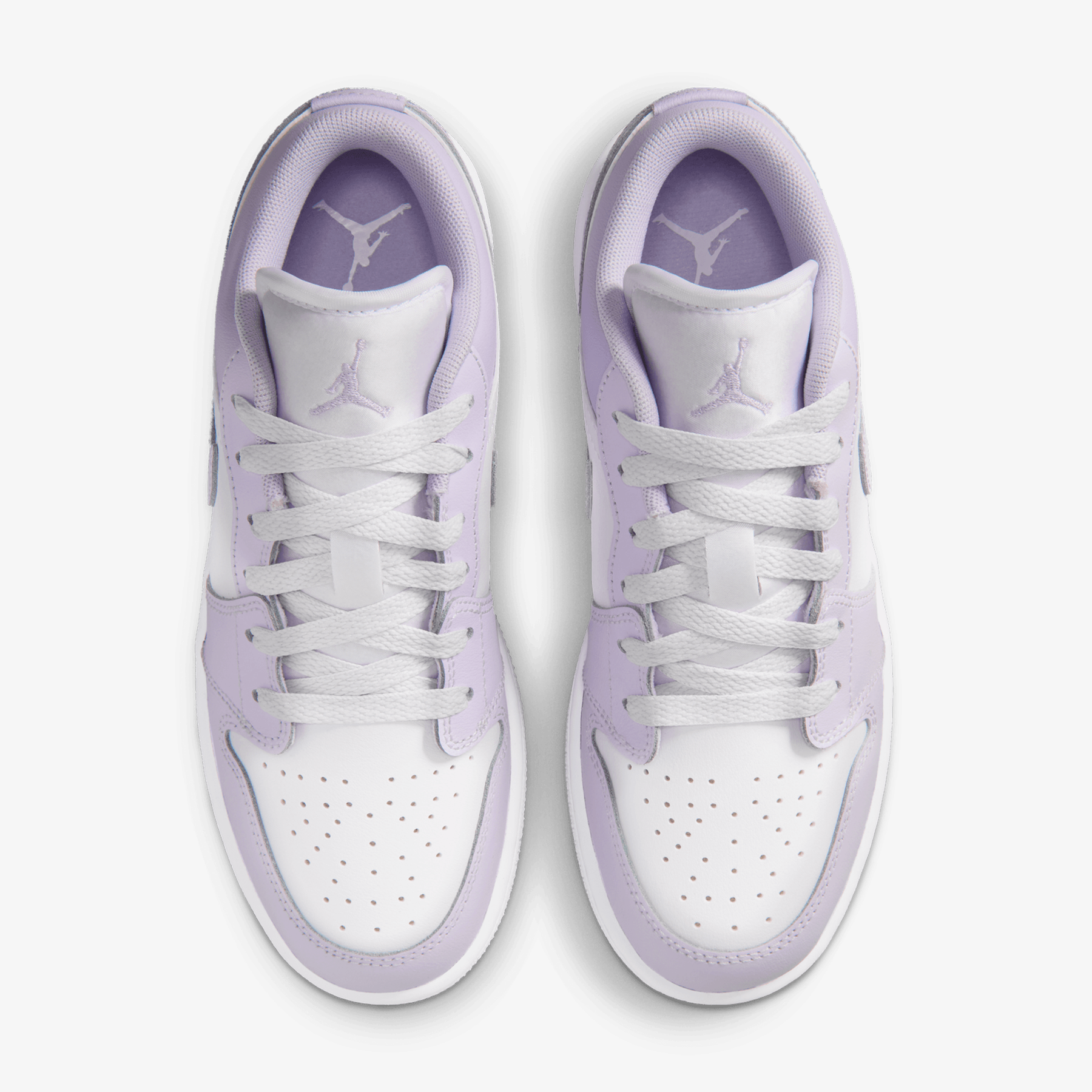 Air Jordan 1 Low Barely Grape Violet Mist GS