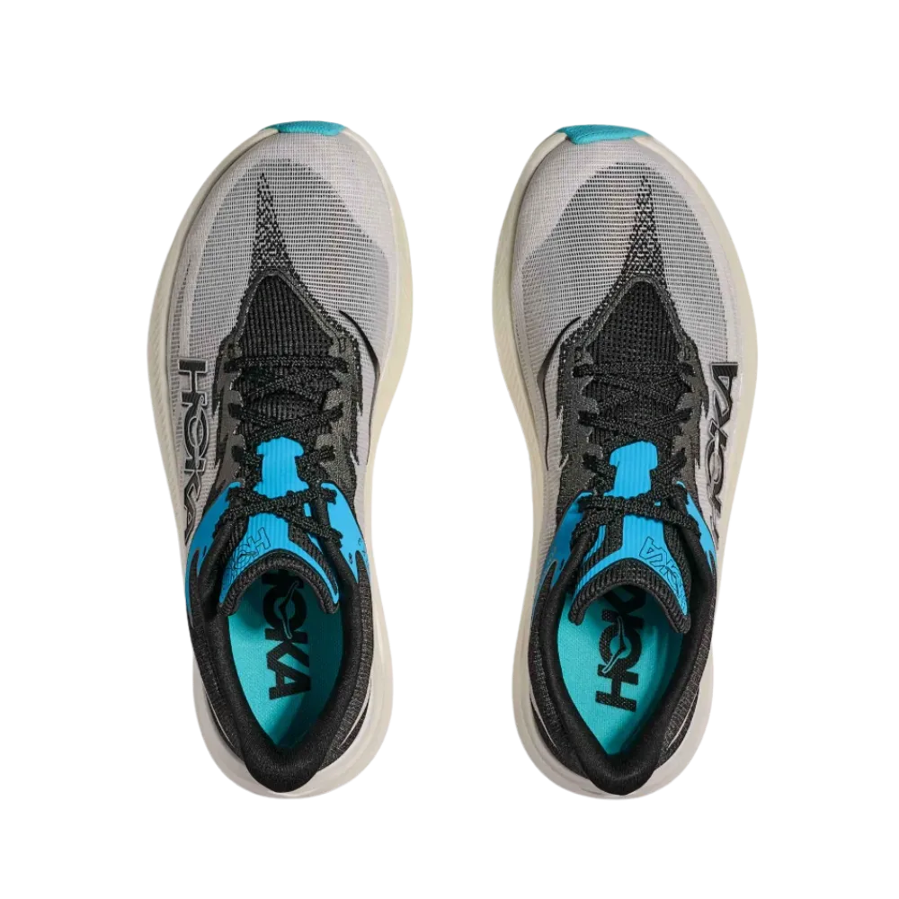Hoka Rocket x 3 White/Black
