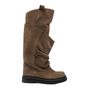Robin Passeggiata brown combat boot