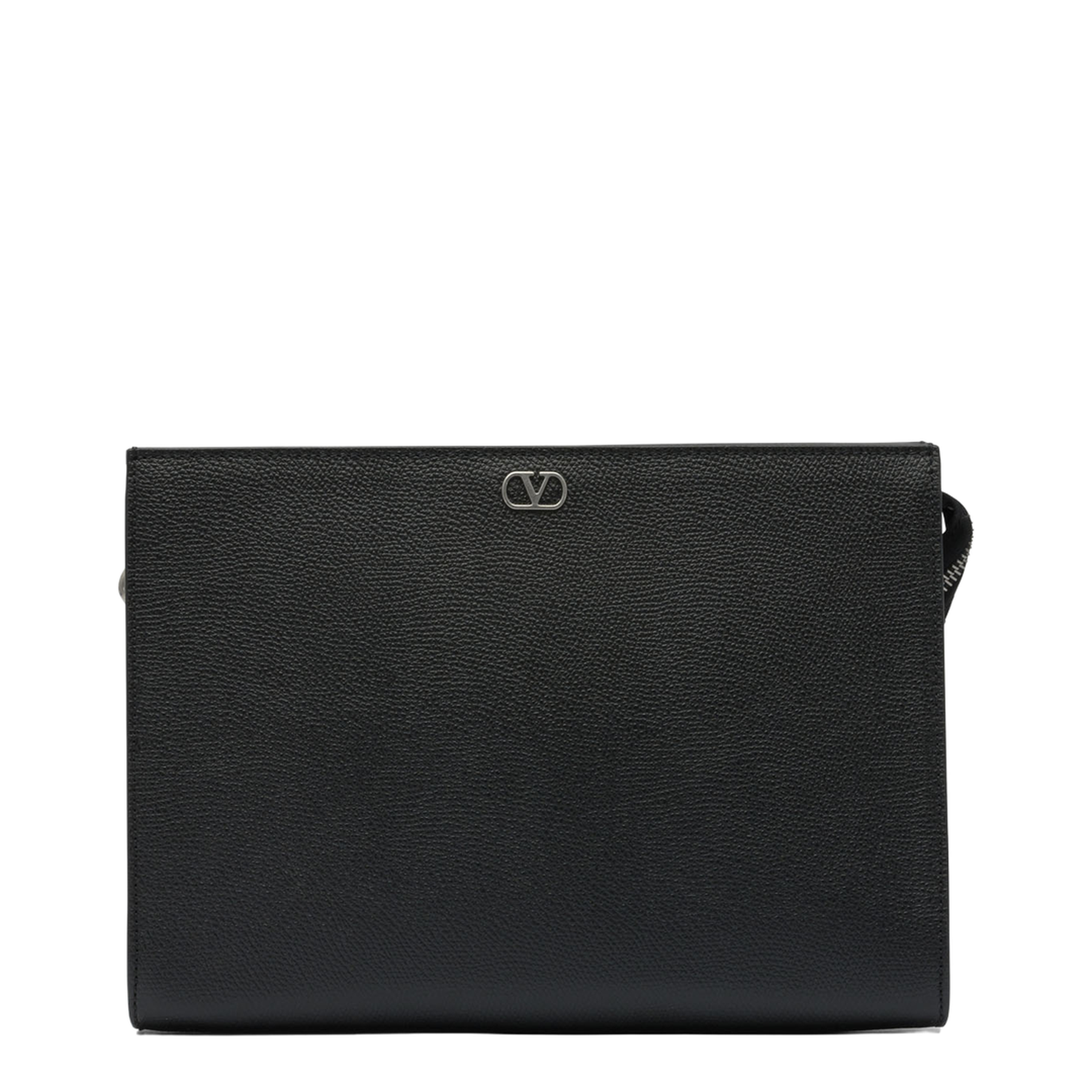 Grained Leather Pouch
