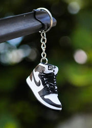 3D Sneaker Keychain Jordan 1 Mocha