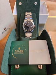 Rolex | Oyster Perpetual | 1500 | Steel | 34 mm | Steel | Black | Automatic