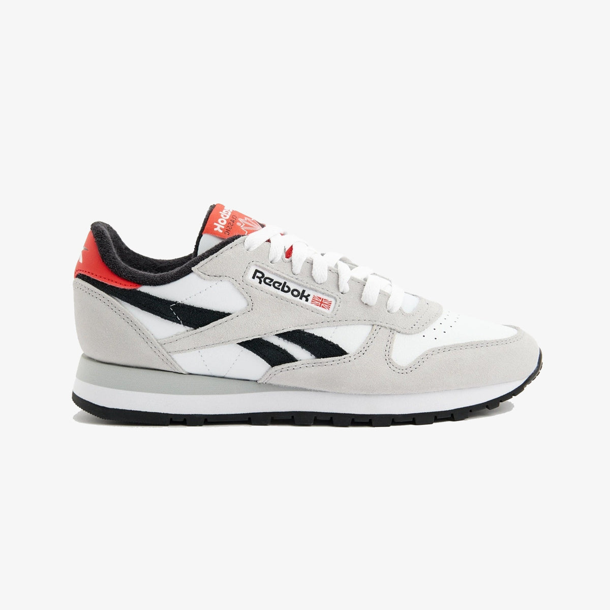 Reebok CLASSIC LEATHER { WHITE/GREY