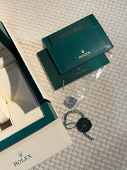 Rolex Datejust126234 Datejust 36mm Mint Green Fluted Bezel Jubilee Full Set