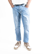 GAS Norton Carrot Fit Solid Denim (30)