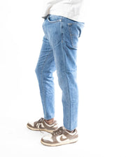 GAS Norton Carrot Fit Solid Denim (30)