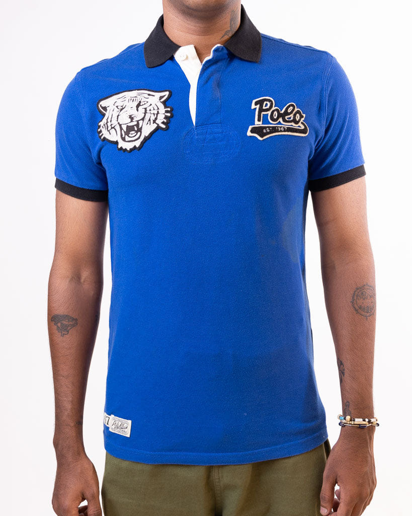Polo Ralph Lauren Short Sleeve Sport Patch T-Shirt - Blue (S)