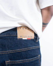 Tommy Hilfiger Ryan Reg Lightly Washed Straight Jeans - Dark Blue (32)