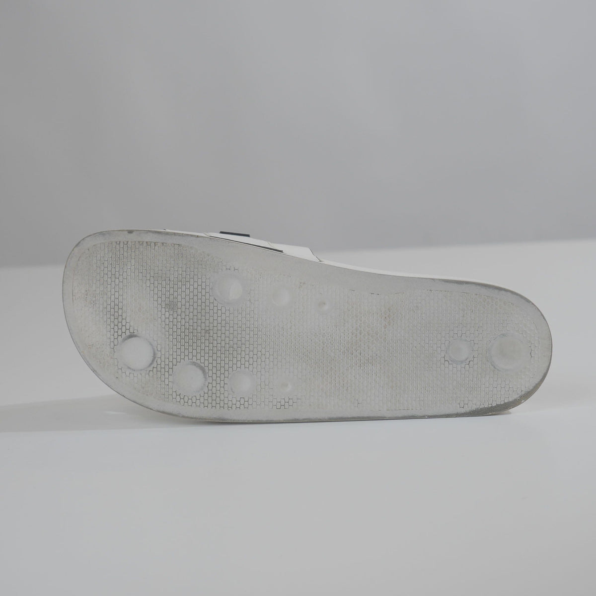 Balmain Paris White Sliders (UK 9.5)