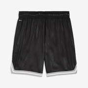 PUMA SWISH N' INK ABOVE-KNEE 7" BASKETBALL SHORTS { BLACK-AOP