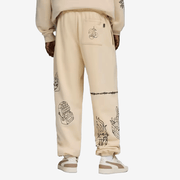 PUMA SWISH N' INK RELAXED BASKETBALL SWEATPANTS { CANVAS