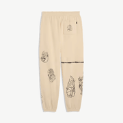 PUMA SWISH N' INK RELAXED BASKETBALL SWEATPANTS { CANVAS