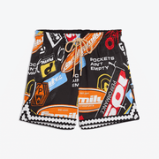 PUMA x FAST & FURIOUS MESH SHORTS { PUMA BLACK - AOP