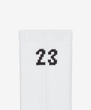 Jordan CREW SOCKS (3 PAIRS) { WHITE