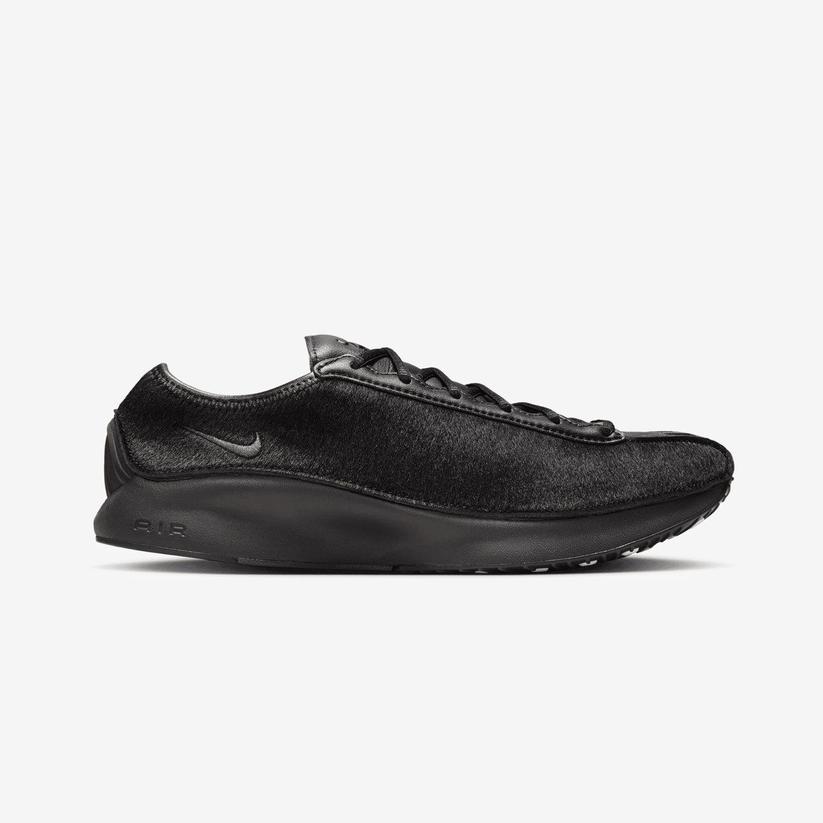 Nike AIR SUPERFLY LX PONY HAIR LEATHER { BLACK/OFF NOIR-PHOTON DUST