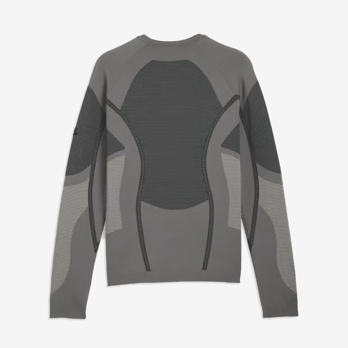 PUMA x SAN SAN GEAR KNIT SWEATER { COOL MID GRAY